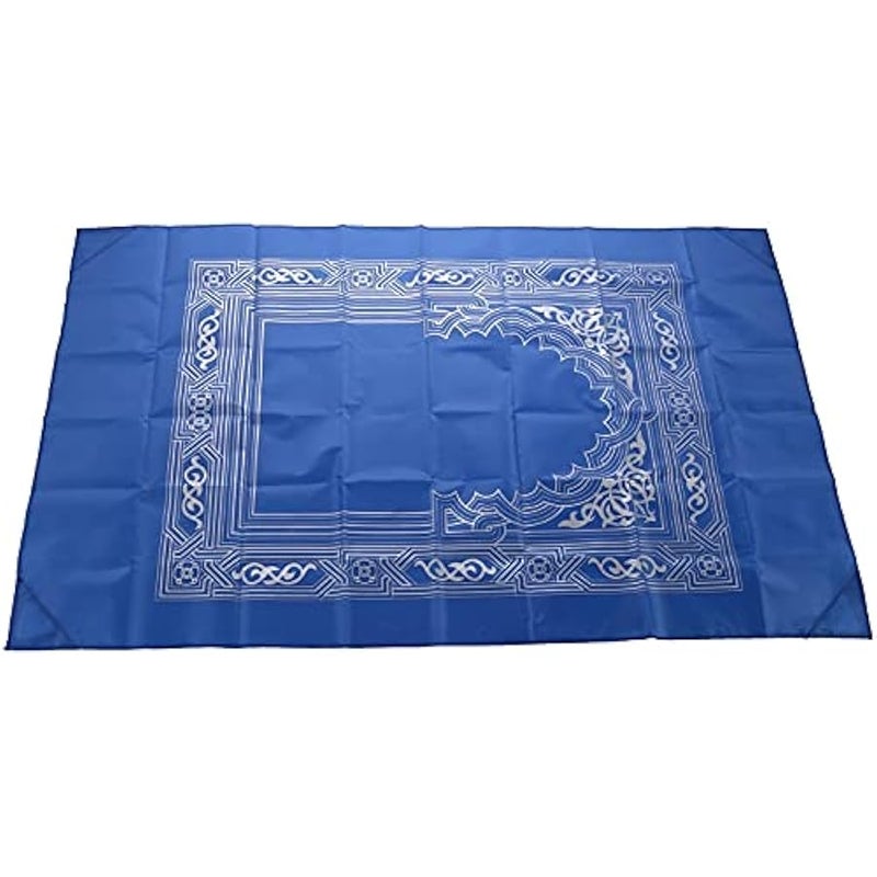 1 Pieces Portable Travel Prayer Mat with Compass, Waterproof Polyester Prayer Rug, Muslim Travel Prayer Mat, for Ramadan Gifts (60cm×100cm) - Image 5